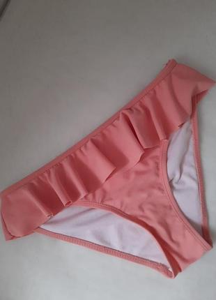 Трусики от купальника нежного светлого коралоого цвета