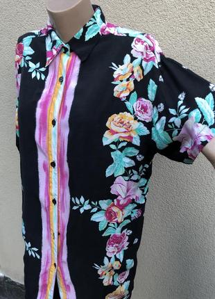 Вінтаж,блуза,сорочка,туніка,віскоза,італія,aquasuit by la perla5 фото