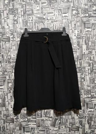 Новая миди юбка с поясом и карманами, h&m, большой размер.6 фото