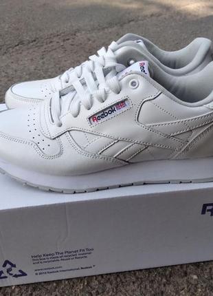 Кроссовки reebok classic leather