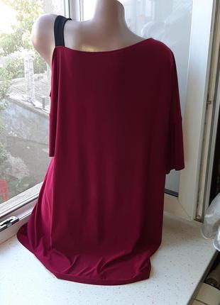 Модная ассиметричная туника блуза3 фото