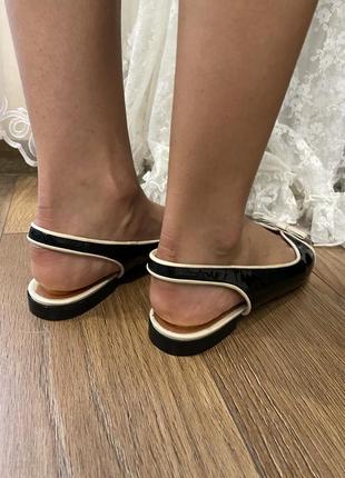 Итальянские новые туфельки vera pelle , размер 37 ( 37,5)2 фото