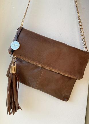 Сумка oasis натуральна шкіра