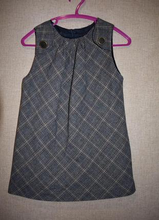 Сарафан в клетку zara