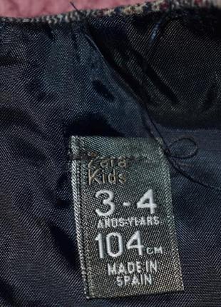 Сарафан в клетку zara 8