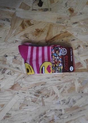 Шкарпетки disney на дівчинку розмір 27/30