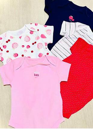 Бодики primark с коротким рукавом , поштучно, в наличии