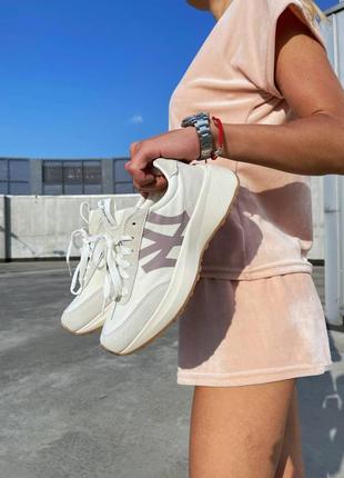 Стильные женские кроссовки mlb sneakers white5 фото