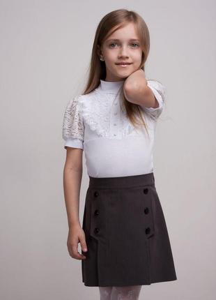 Школьная юбка для девочки sofia shelest 3