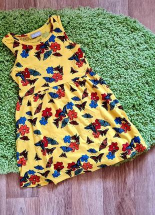 Легкое хлопковое платье, летний сарафан matalan