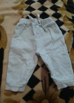 Штани на 62-68 см фліс