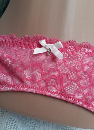 Пояс для панчіх з регульованими бретелями мереживний ажурний малиновий