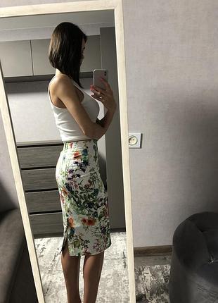 Юбка карандаш миди юбка-карандаш 3