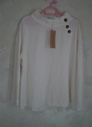 Блуза жіноча біла  tendency 46р. m, нова