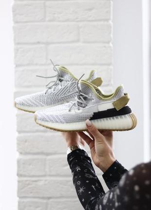 Yeezy boost 350 static olive grey серые унисекс кроссовки изи буст женские сірі жіночі кросівки ізі буст