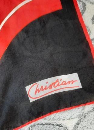 Шёлковый платок christian3 фото