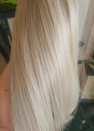 Волосы на леске, тресс термоволосы.