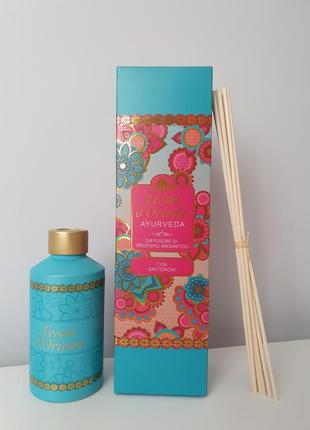 Аромадиффузор tesori d'oriente ayurveda освіжувач повітря амла і масло пачулі 200 мл