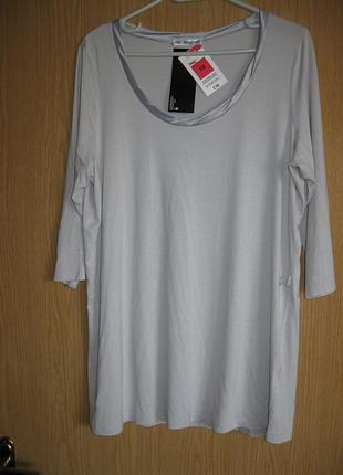 . Нова суперстрейч. блузка "m&amp;s" р. 52