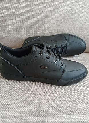 Шкіряні кеді кросівки кросівки 🐊lacoste bayliss 119 2 розм.42 (27см) оригінал