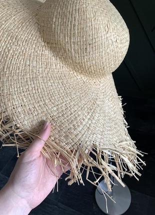 Соломенная шляпа, пляжная шляпа2 фото