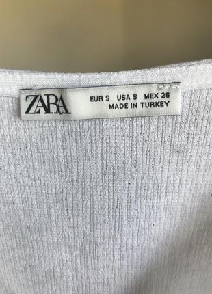 Стильная оригинальная блузка футболка zara7 фото