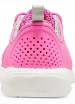 Крокс кроссовки crocs literide pacer kids child all-purpose shoes electric pink
