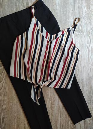 Новая блузка с завязками peacocks размер 22