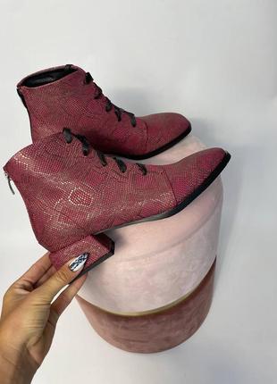 Эксклюзивные ботинки деми зима натуральная кожа замша италия3 фото