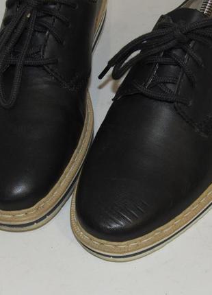 Rieker кожаные женские туфли мокасины  l245 фото