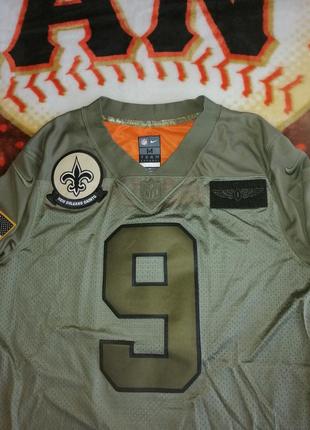 Оригінал. coolest джерсі nike x nfl new orleans saints6 фото