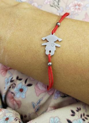 Браслет червона нитка арт 970202028