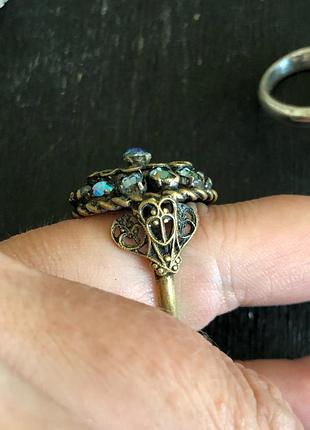 Винтажные кольца перстни "тени прошлого"6 фото