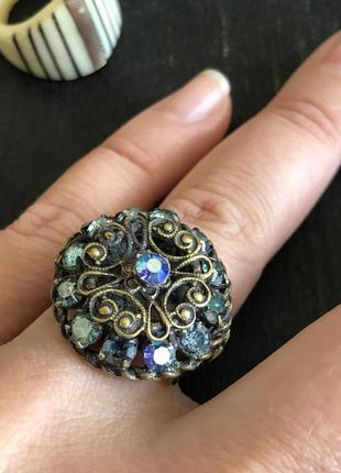 Винтажные кольца перстни "тени прошлого"2 фото