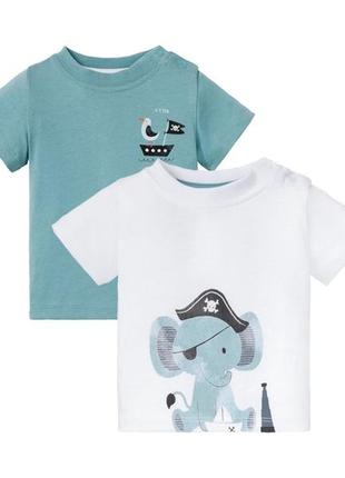Набор футболок, футболка, футболочка для мальчика lupilu