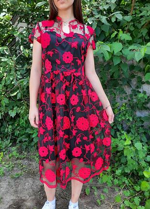 Плаття з декором