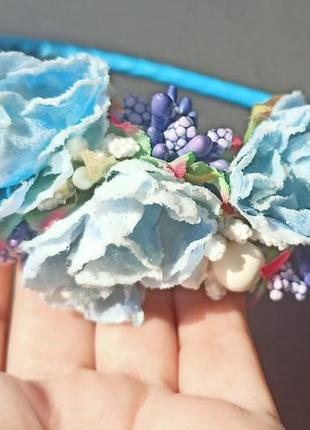 Обруч з квітами