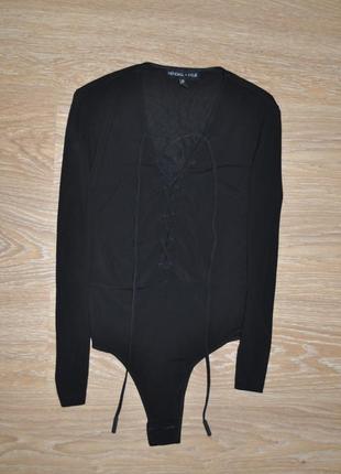 Стильный на шнуровке боди kendall kylie