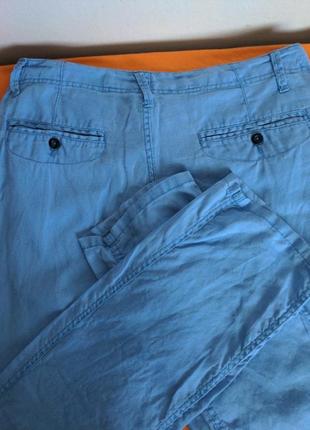 Льняные штаны от известного бренда.10 фото