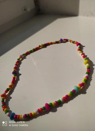 Чокер з бісеру