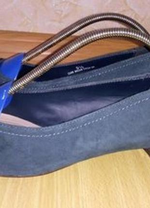Footglove шкіряні туфлі 38 р за ст 25 см ширина 8 см каблук 3 см1 фото