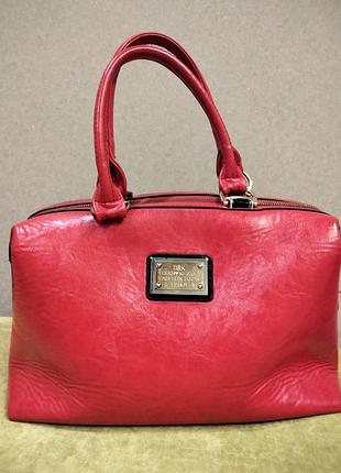 Сумка красная d&k diary klava