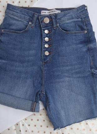 Джинсовые шорты ♡ короткие шорты ♡ длинные шорты ♡ шорты с высокой талией3 фото