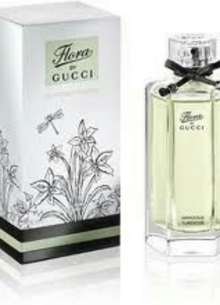 Женская парфюмированная gucci flora gracious tuberose  100 мл