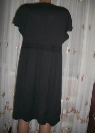 Вязаное платье - сарафан2 фото