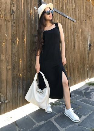 Льняний сарафан max mara