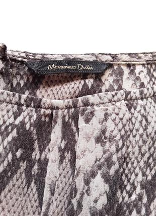 Шелковая блузка massimo dutti 7