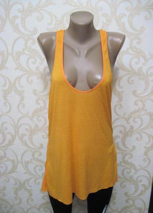 Майка zara, оверсайз, вискоза, размер м
