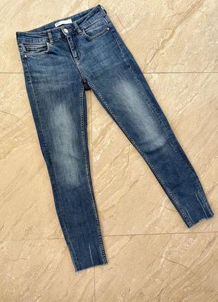 Джинсы zara/зауженные джинсы zara/джинсы скини zara/джинсы skinny zara1 фото