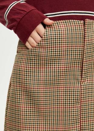 Юбка. в клетку. в клетку.